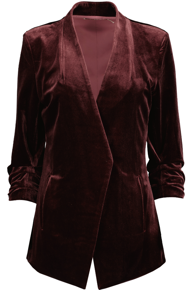 Bishop + Young Icon Blazer - Bordeaux - Gabrielle's Biloxi