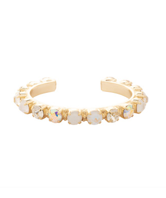 Sorrelli Riveting Romance Cuff Bracelet - Icicle - Gabrielle's Biloxi