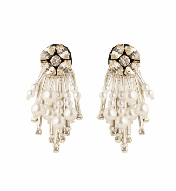 Mignonne Gavigan Hampton Earrings - Black/White - Gabrielle's Biloxi