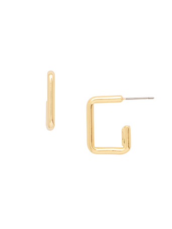 Sorrelli Geo Mini Hoop Earrings - Bare Metallic - Gabrielle's Biloxi