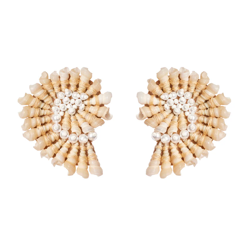 Mignonne Gavigan Ryah Studs - Neutral - Gabrielle's Biloxi