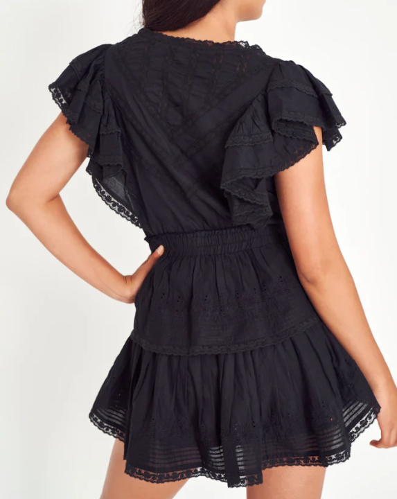Love Shack Fancy Gwen Dress - Black Gabrielle's Biloxi Love Shack Fancy Gwen Dress - Black Gabrielle's Biloxi
