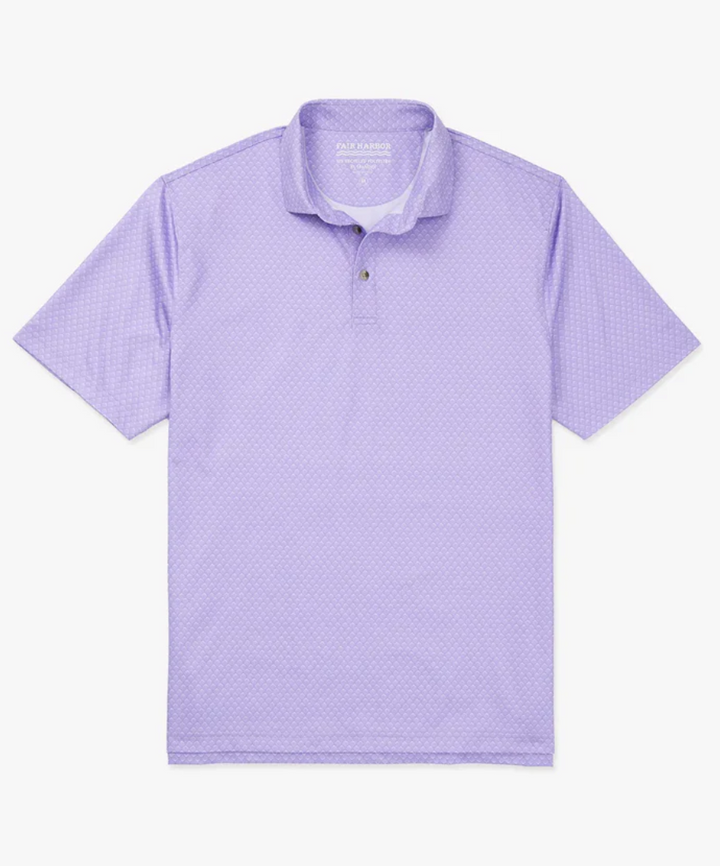 Fair Harbor The Compass Polo - Dusk Mini Waves - Gabrielle's Biloxi