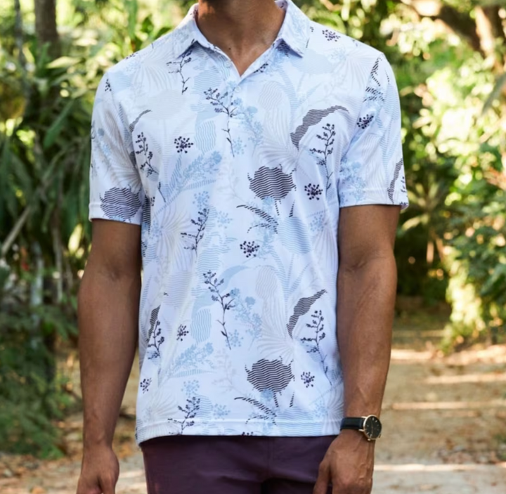 Travis Mathew Tropical Fusion - White - Gabrielle's Biloxi