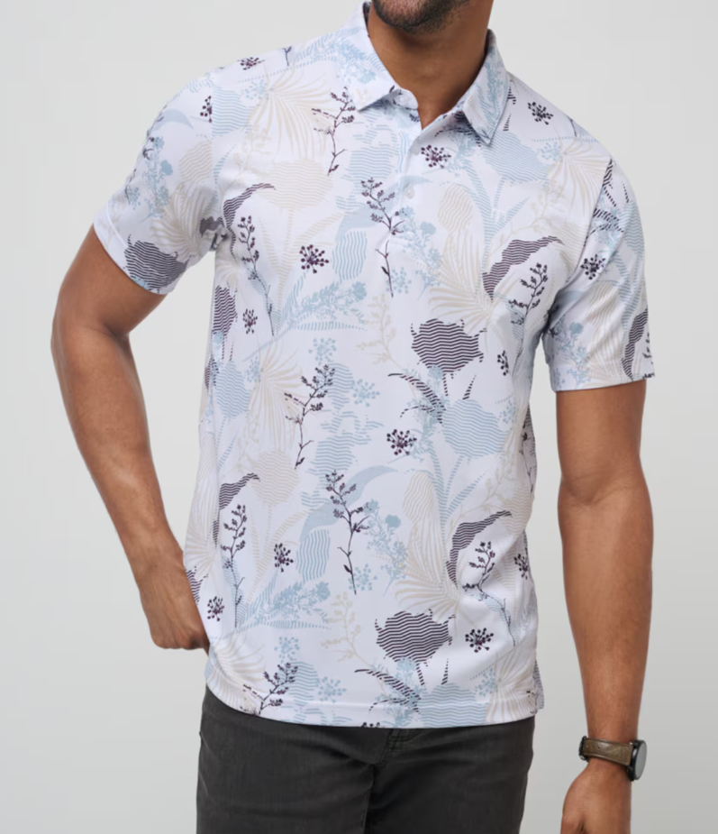 Travis Mathew Tropical Fusion - White - Gabrielle's Biloxi