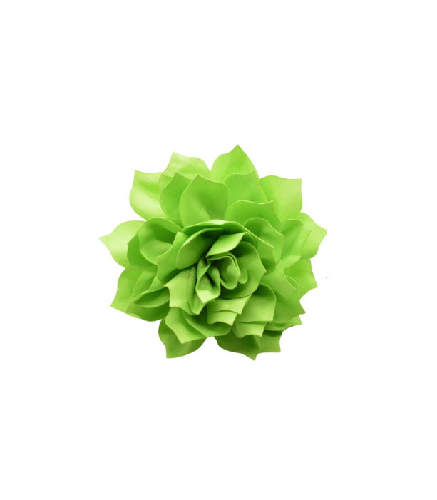Cruz & Regis Neon Green Fluffy Flower - Gabrielle's Biloxi
