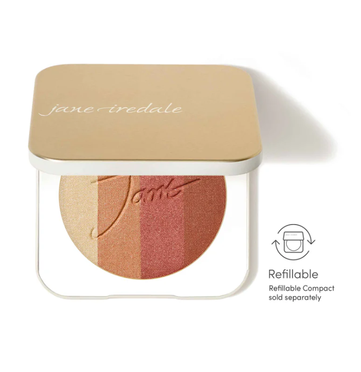 Jane Iredale PureBronze Shimmer Bronzer Palette Copper Dusk - Gabrielle's Biloxi