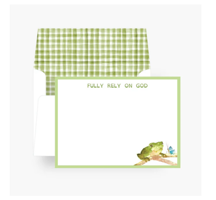 Anne Neilson Fully Rely On God Notecards - Gabrielle's Biloxi