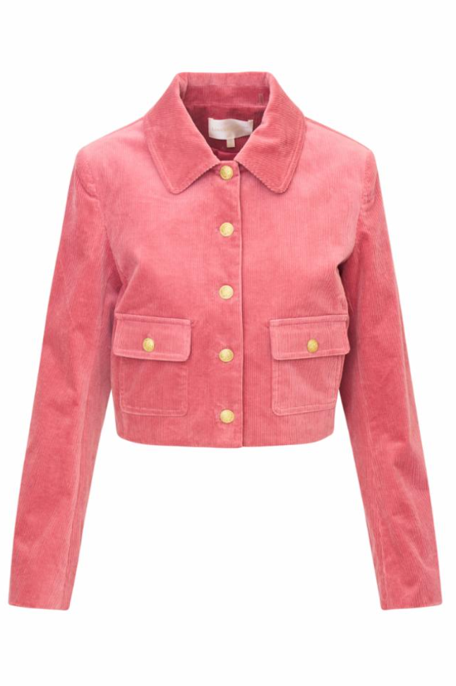 Love Shack Fancy Aylin Jacket -  Rose - Gabrielle's Biloxi