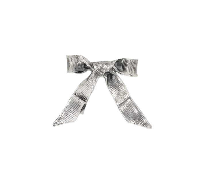 Mignon Faget Bow Pendant Necklace - Sterling Silver - Gabrielle's Biloxi