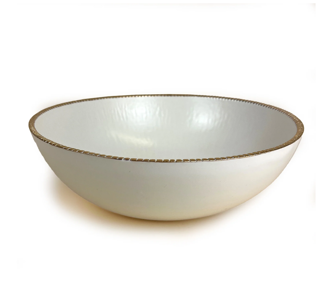 Berkshire Medium Bowl - Gold - Gabrielle's Biloxi