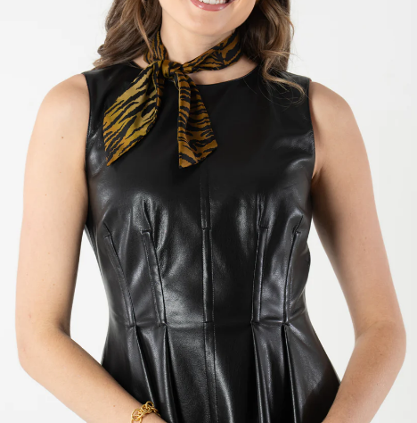 Emily McCarthy Twilly Scarf - Tiger Jacquard - Gabrielle's Biloxi