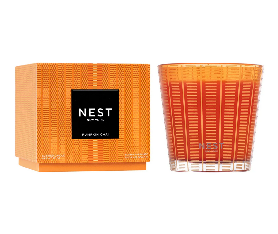 Nest Pumpkin Chai Candle 3-Wick 21.2 oz - Gabrielle's Biloxi
