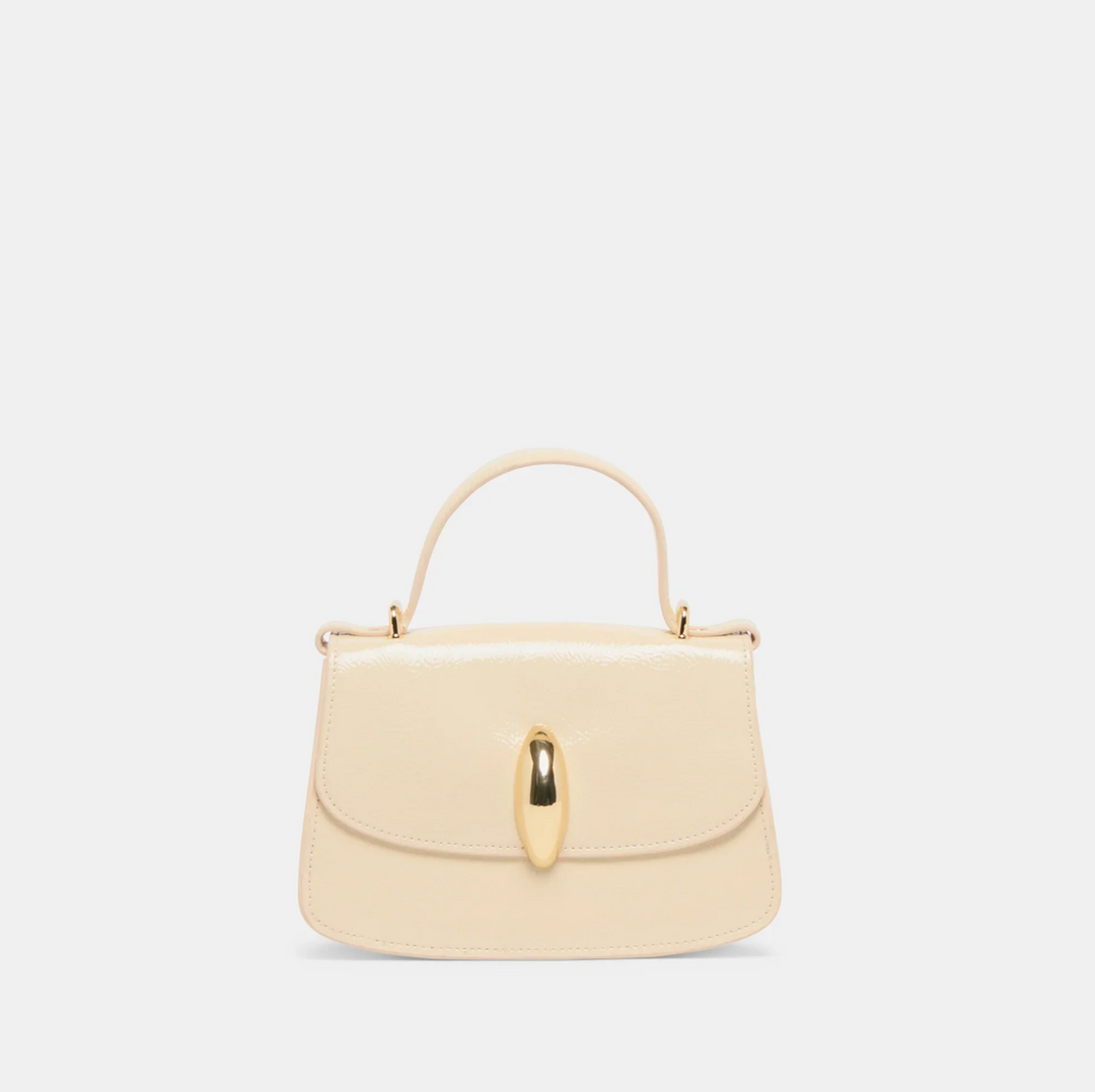 Dolce Vita Lucia-S Handbag - Cream Patent - Gabrielle's Biloxi