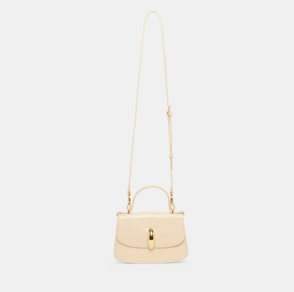 Dolce Vita Lucia-S Handbag - Cream Patent - Gabrielle's Biloxi