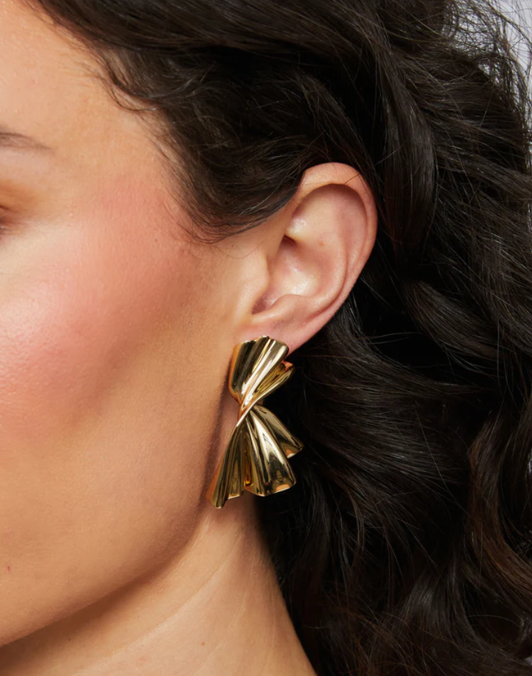 Miranda Frye Monica Earrings - Gold - Gabrielle's Biloxi