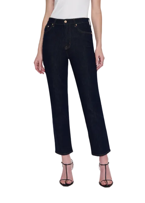 Pistola Bri Ankle High Rise Slim Straight Jean - Nightfall - Gabrielle's Biloxi