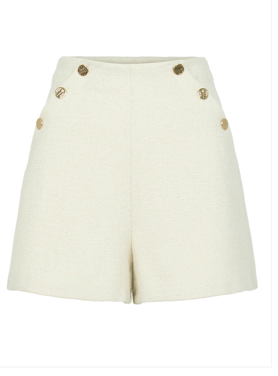 Emily McCarthy Saylor Short - Winter White - Gabrielle's Biloxi