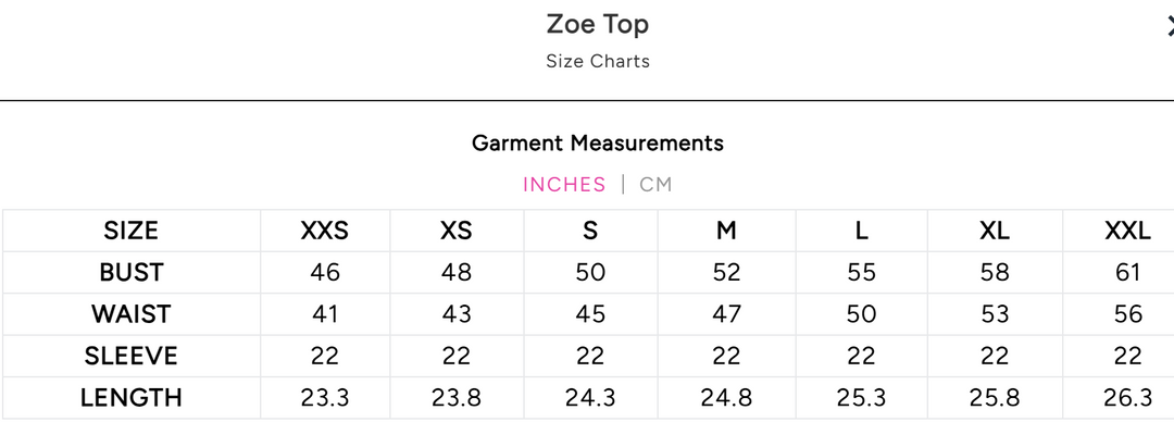 Emily McCarthy Zoe Top - Eden Green - Gabrielle's Biloxi