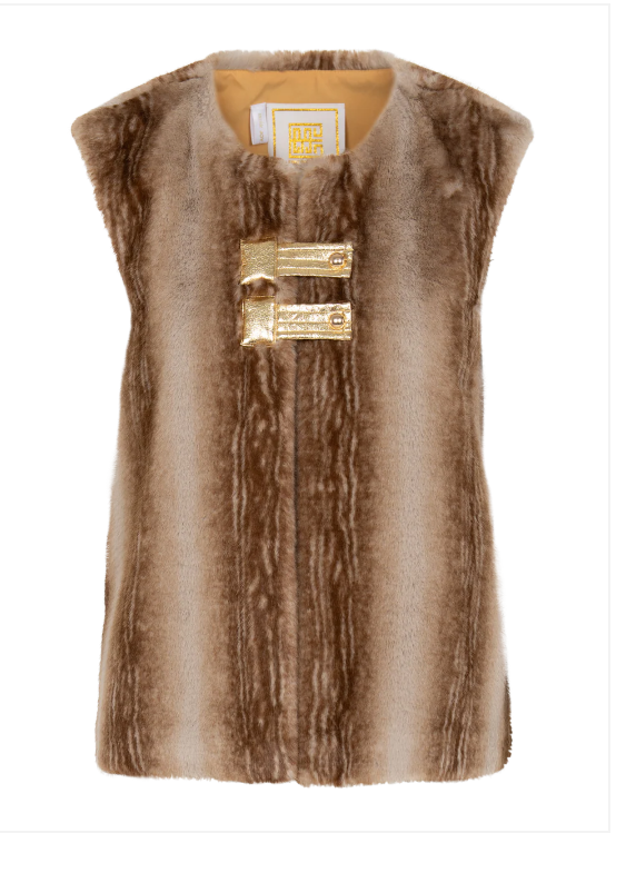 Emily McCarthy Roxy Vest - Fur - Gabrielle's Biloxi