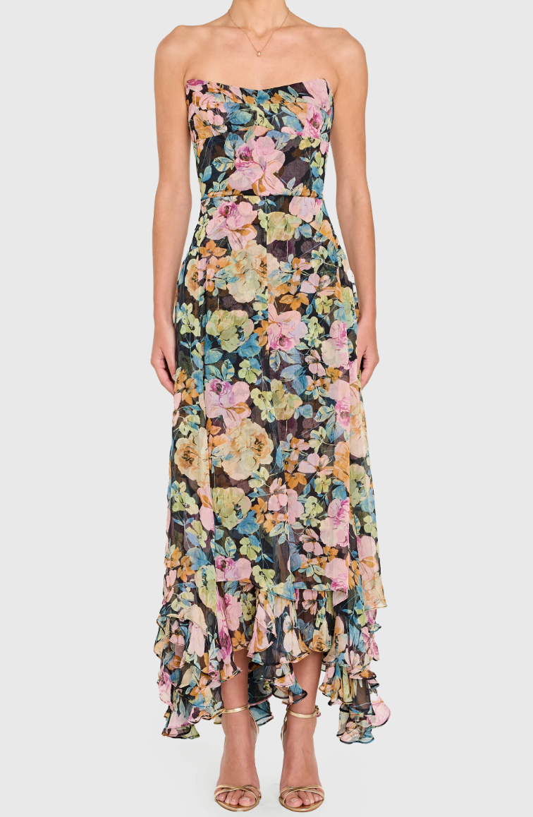 Amanda Uprichard Monterey Dress - Lisboa Print