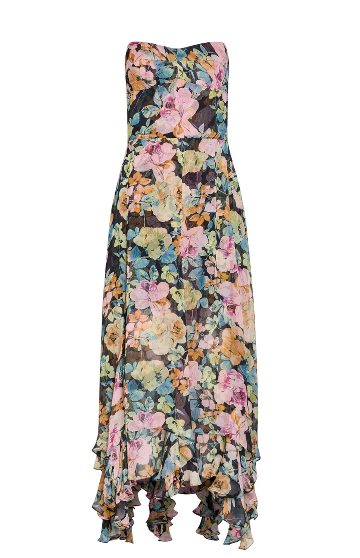 Amanda Uprichard Monterey Dress - Lisboa Print