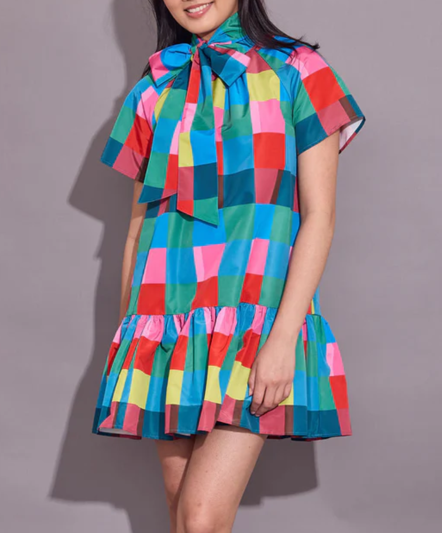 Alden Adair Willa Dress - Holiday Check