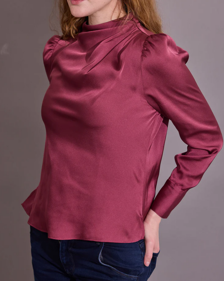 Alden Adair Scarlett Top - Mulberry