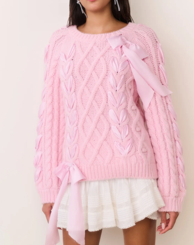 Love Shack Kloss Pullover - Ballet Slipper