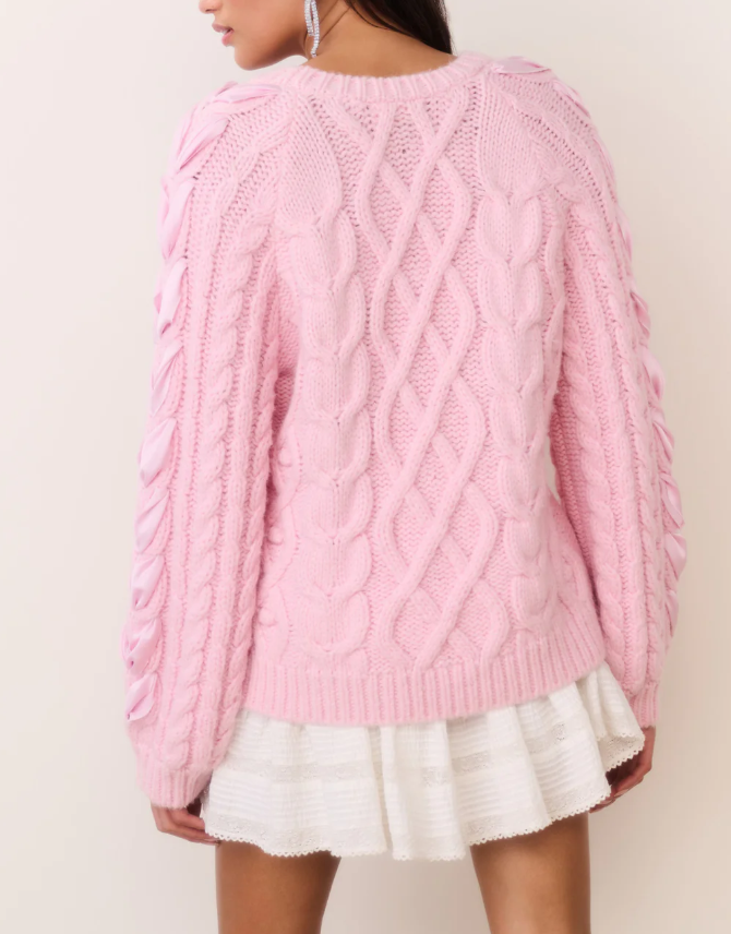 Love Shack Kloss Pullover - Ballet Slipper