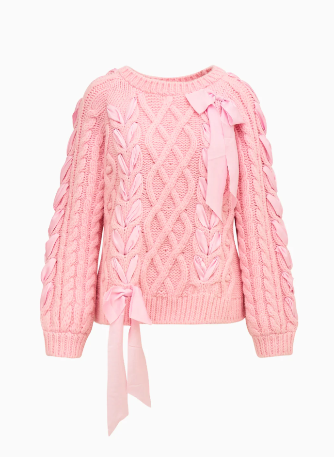 Love Shack Kloss Pullover - Ballet Slipper
