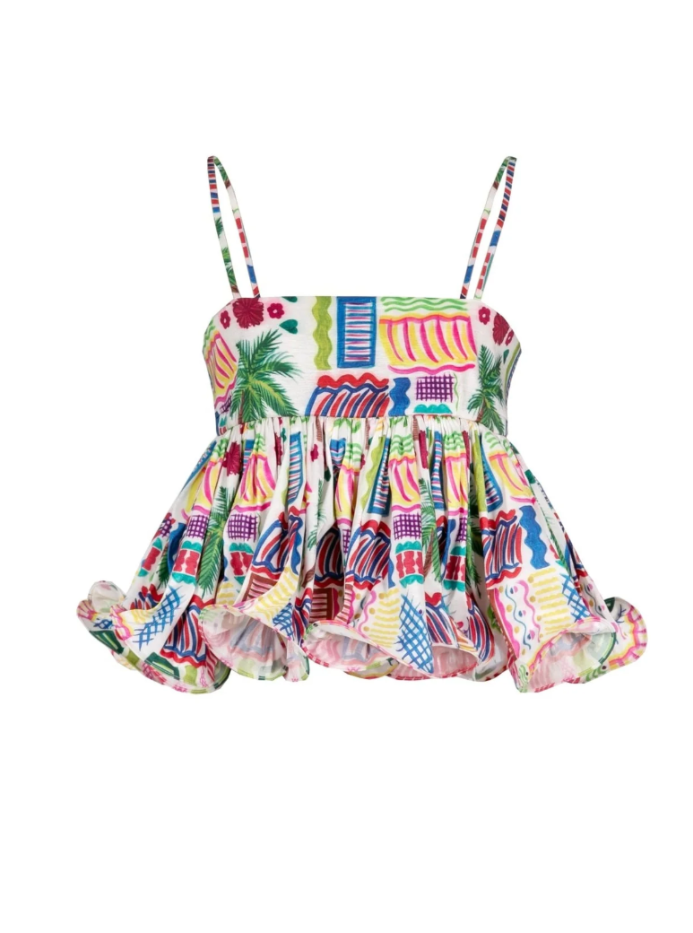 Celia B Cramberry Top - Multi - Gabrielle's Biloxi