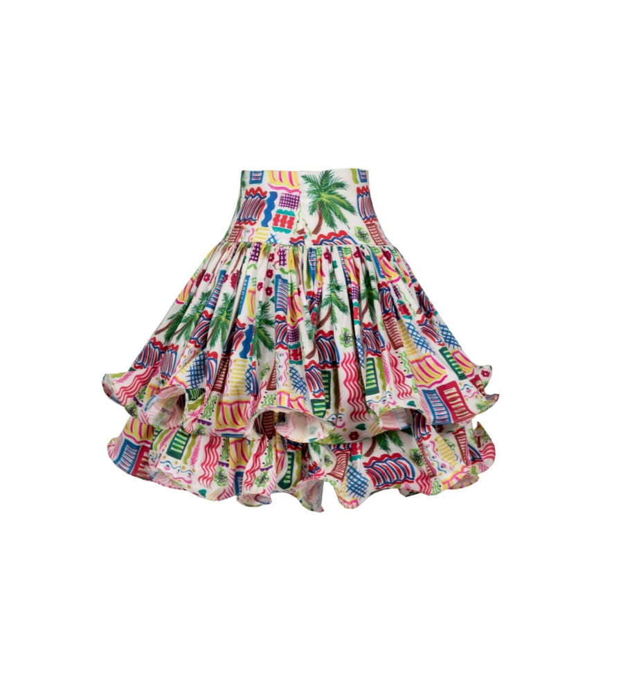 Celia B Cramberry Skirt - Multi - Gabrielle's Biloxi