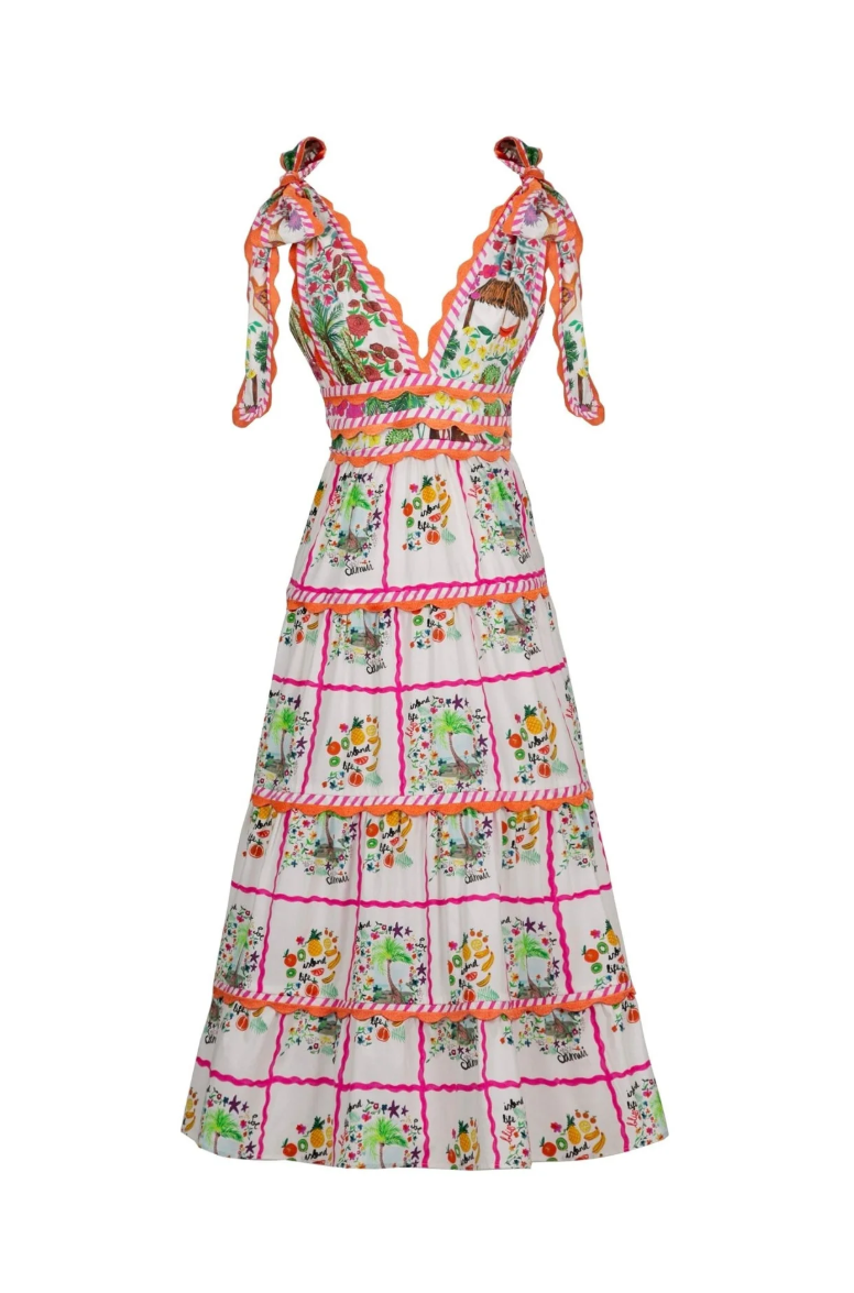 Celia B Chelili Dress Print - Multi - Gabrielle's Biloxi