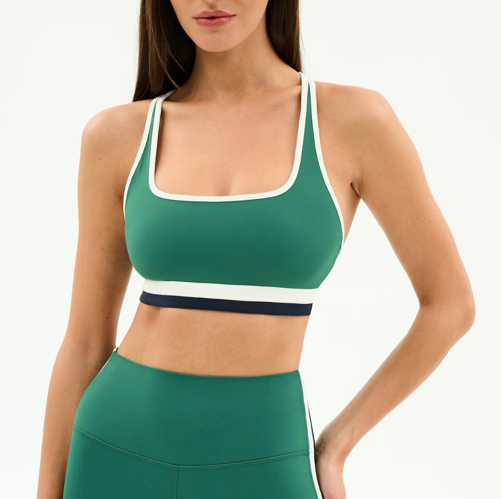 Splits59 Bianca Rigor Bra - Arugula/White - Gabrielle's Biloxi