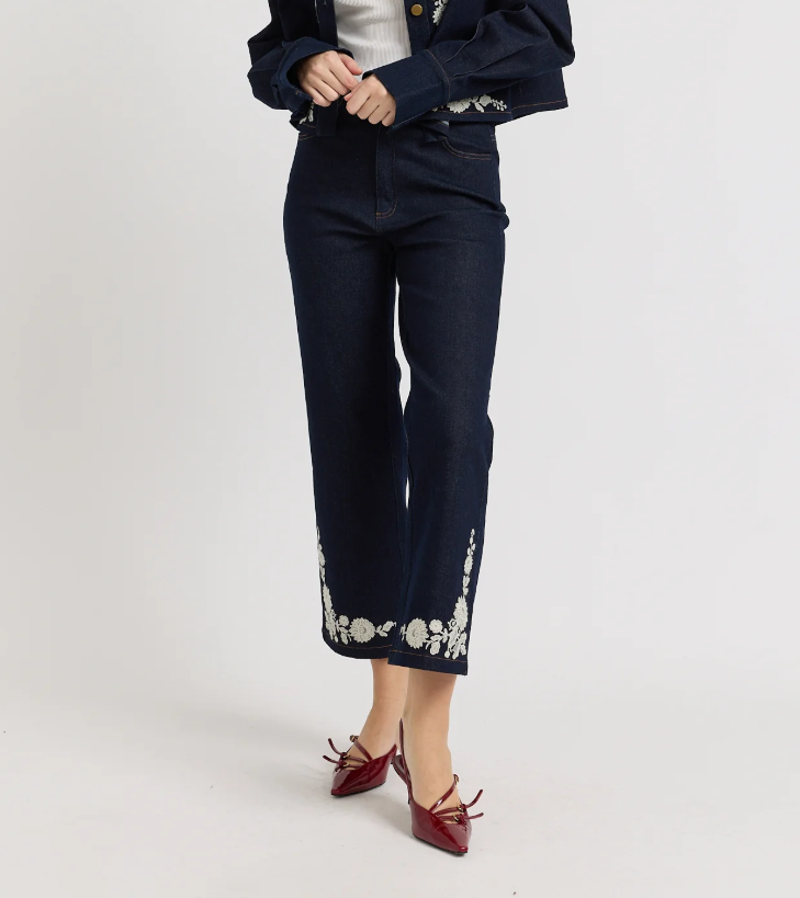 En Saison Carol Pant - Indigo