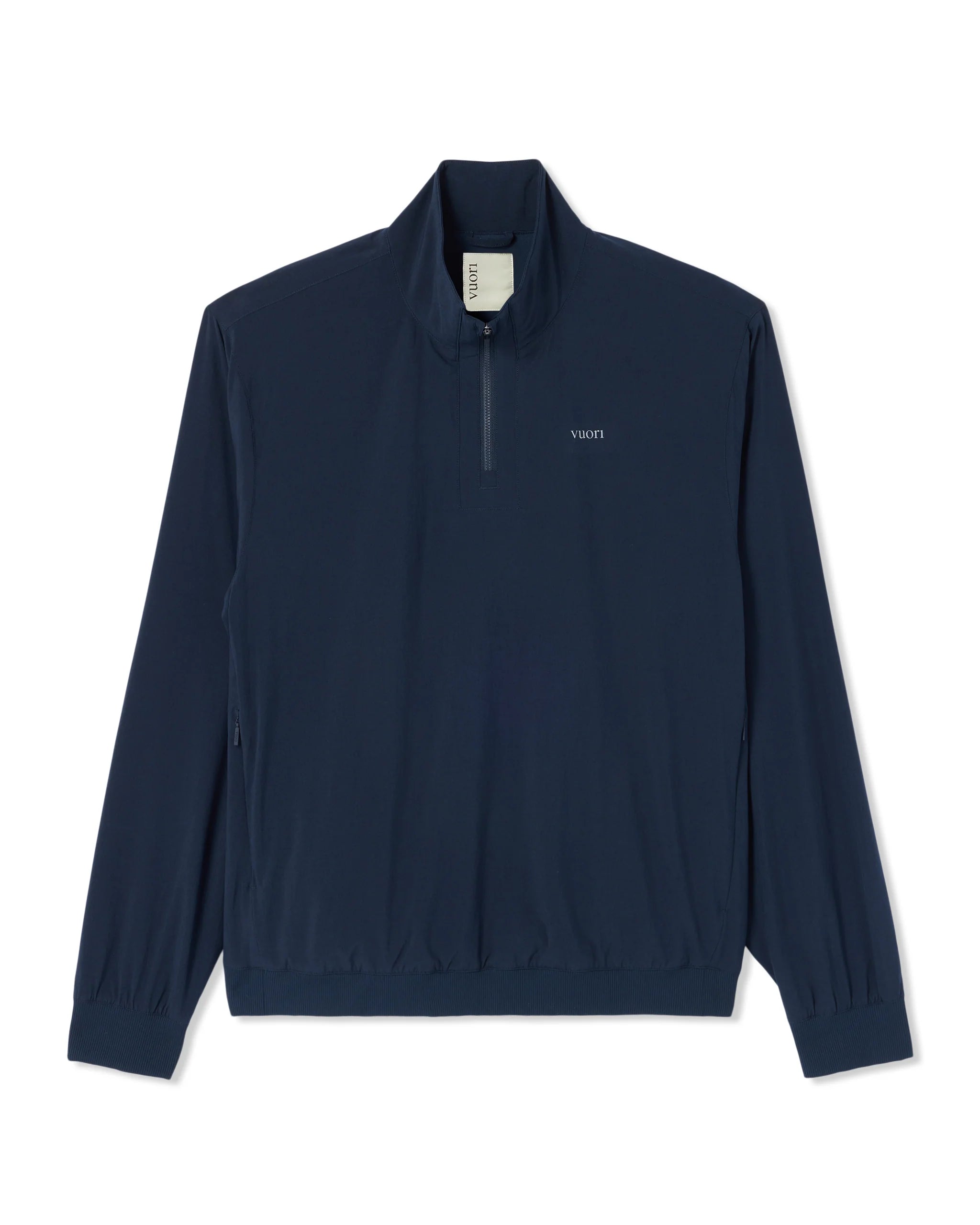 Vuori Venture 1/4 Zip - Ink Linen Texture