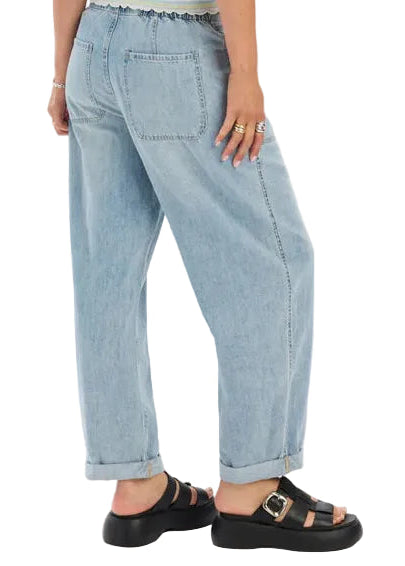Daze Villa Drawstring Barrel Leg - Wild Card - Gabrielle's Biloxi