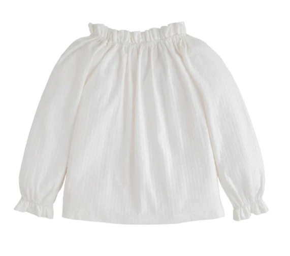 Bisby Tory Top - Snow Pointelle - Gabrielle's Biloxi
