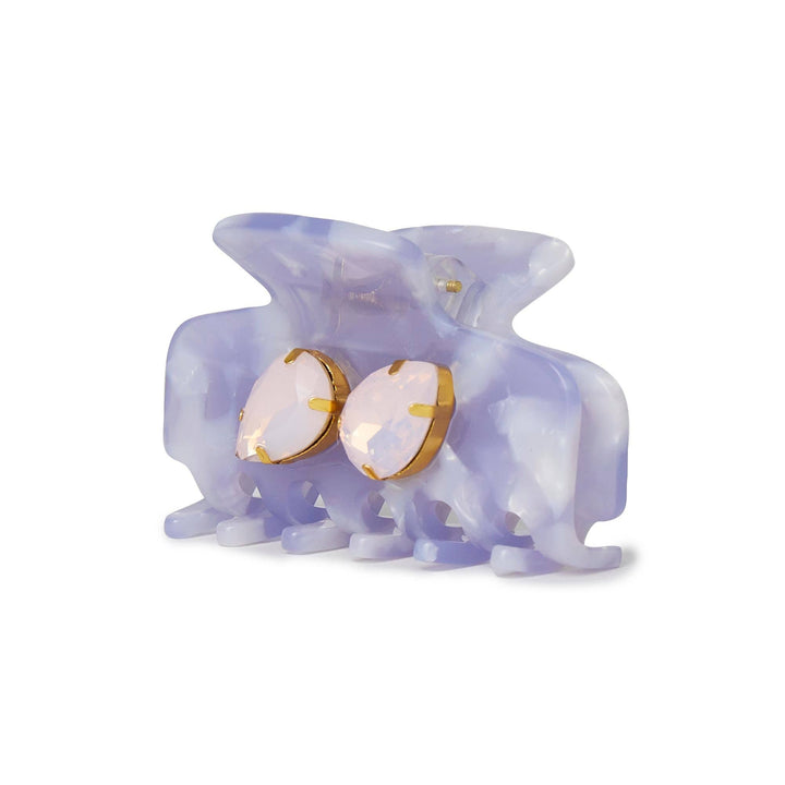 LILAC MINI CRYSTAL CLAW CLIP - Gabrielle's Biloxi