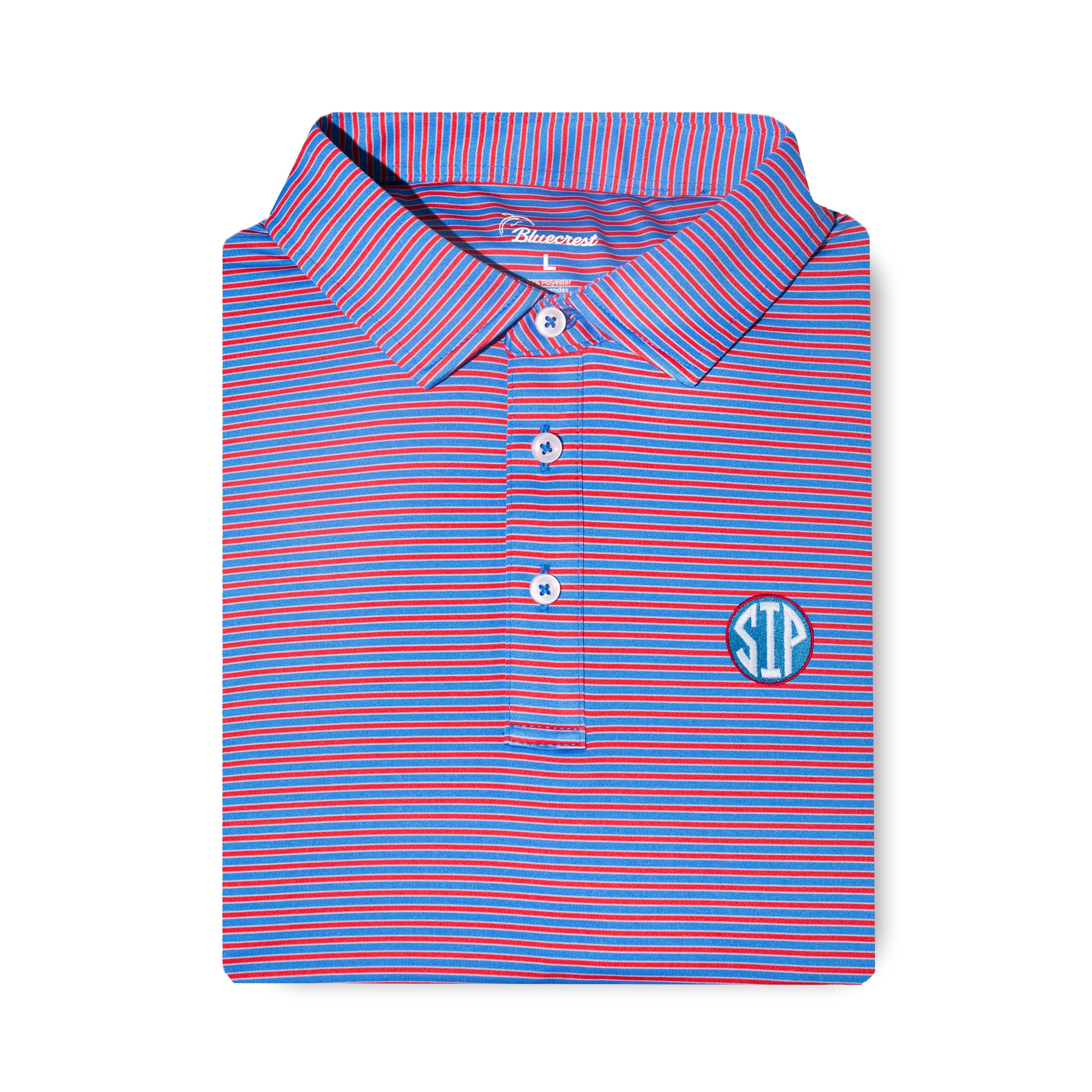 University Stripe Performance Polo - Ole Miss SIP