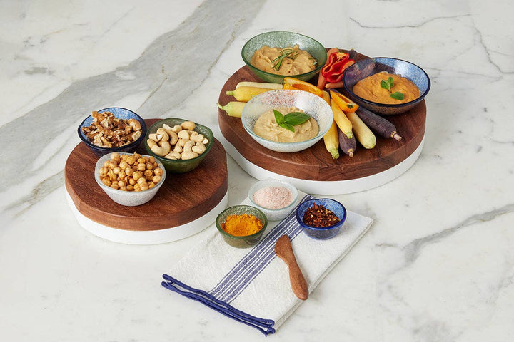 Medium White Mod Block - Gabrielle's Biloxi