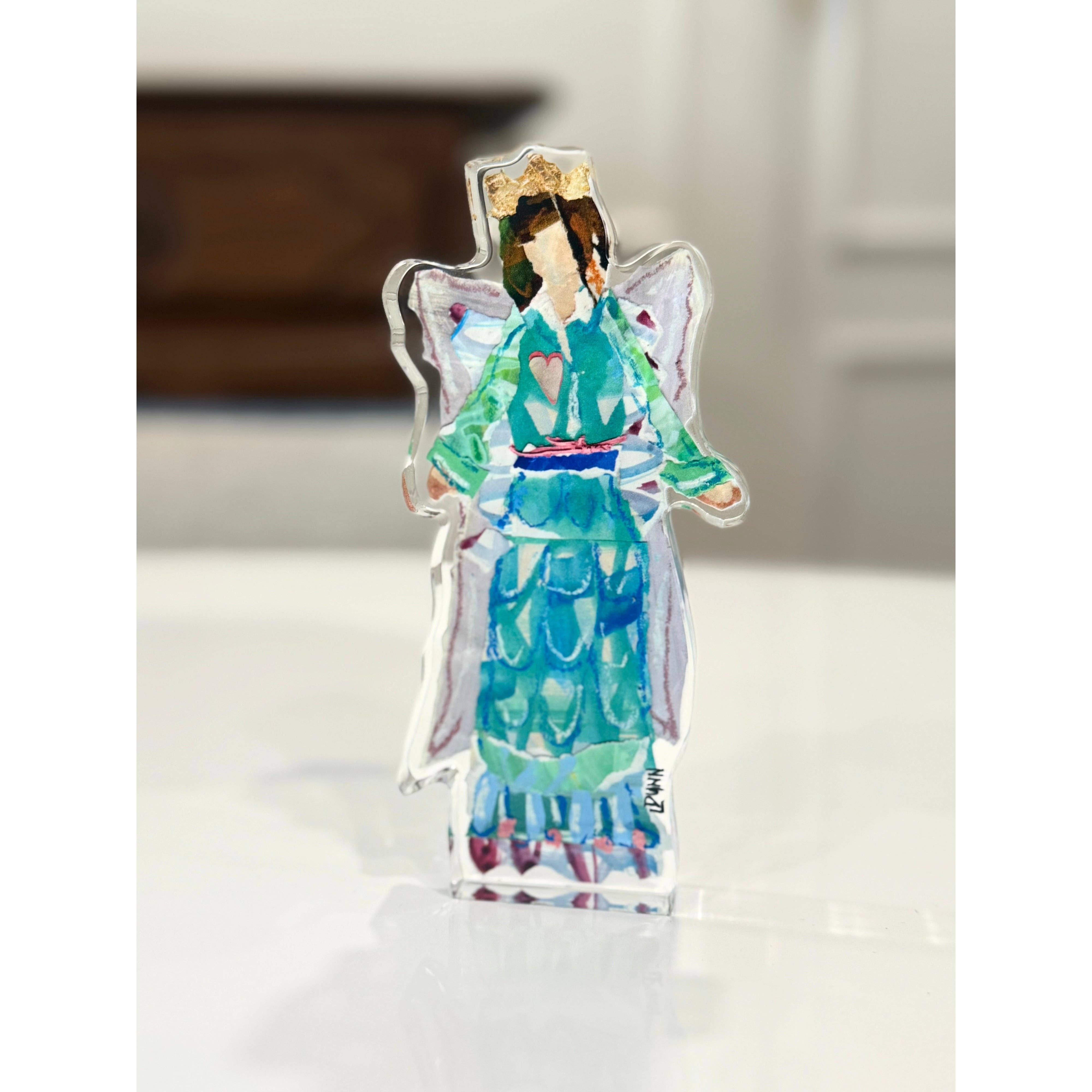 Grace Acrylic Angel - Bitty Block - Gabrielle's Biloxi