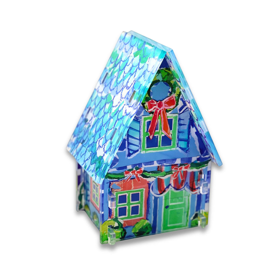 Acrylic Christmas Village - Gabrielle's Biloxi