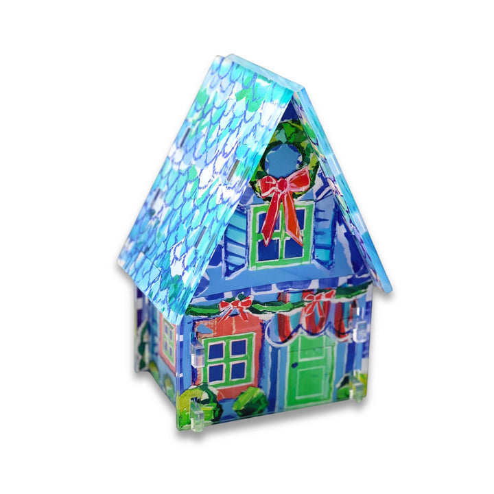 Acrylic Christmas Village - Gabrielle's Biloxi