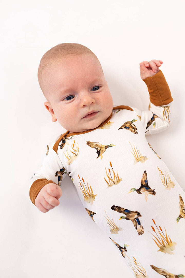 Ducks Bamboo Knotted Gown - Gabrielle's Biloxi