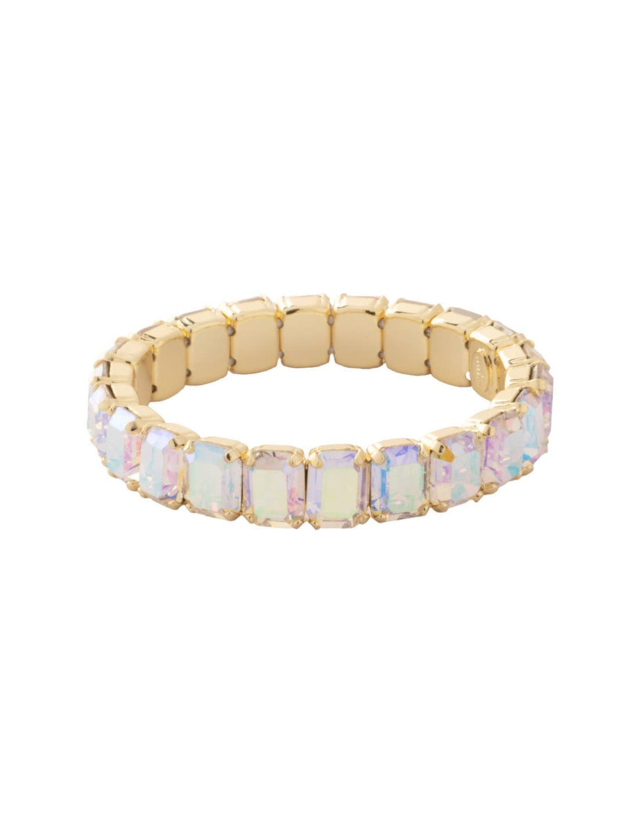 Sorrelli Octabia Stretch Bracelet - Crystal Aurora Borealis - Gabrielle's Biloxi