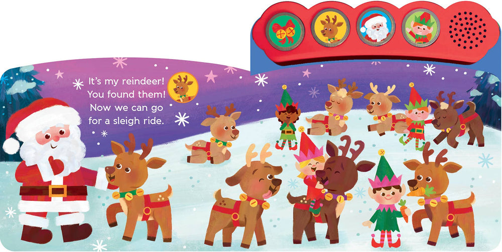 Babies Love Jingle Bells - Sound Light Book - Gabrielle's Biloxi