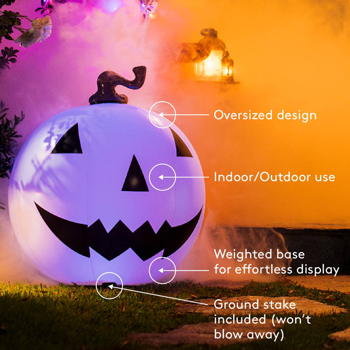 Black and White Halloween Pumpkins - Gabrielle's Biloxi