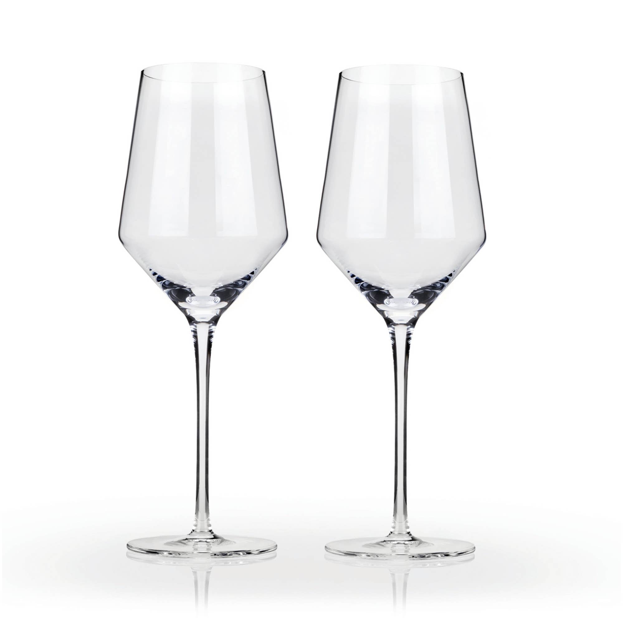Raye™ Angled Crystal Chardonnay Glasses Set of 2